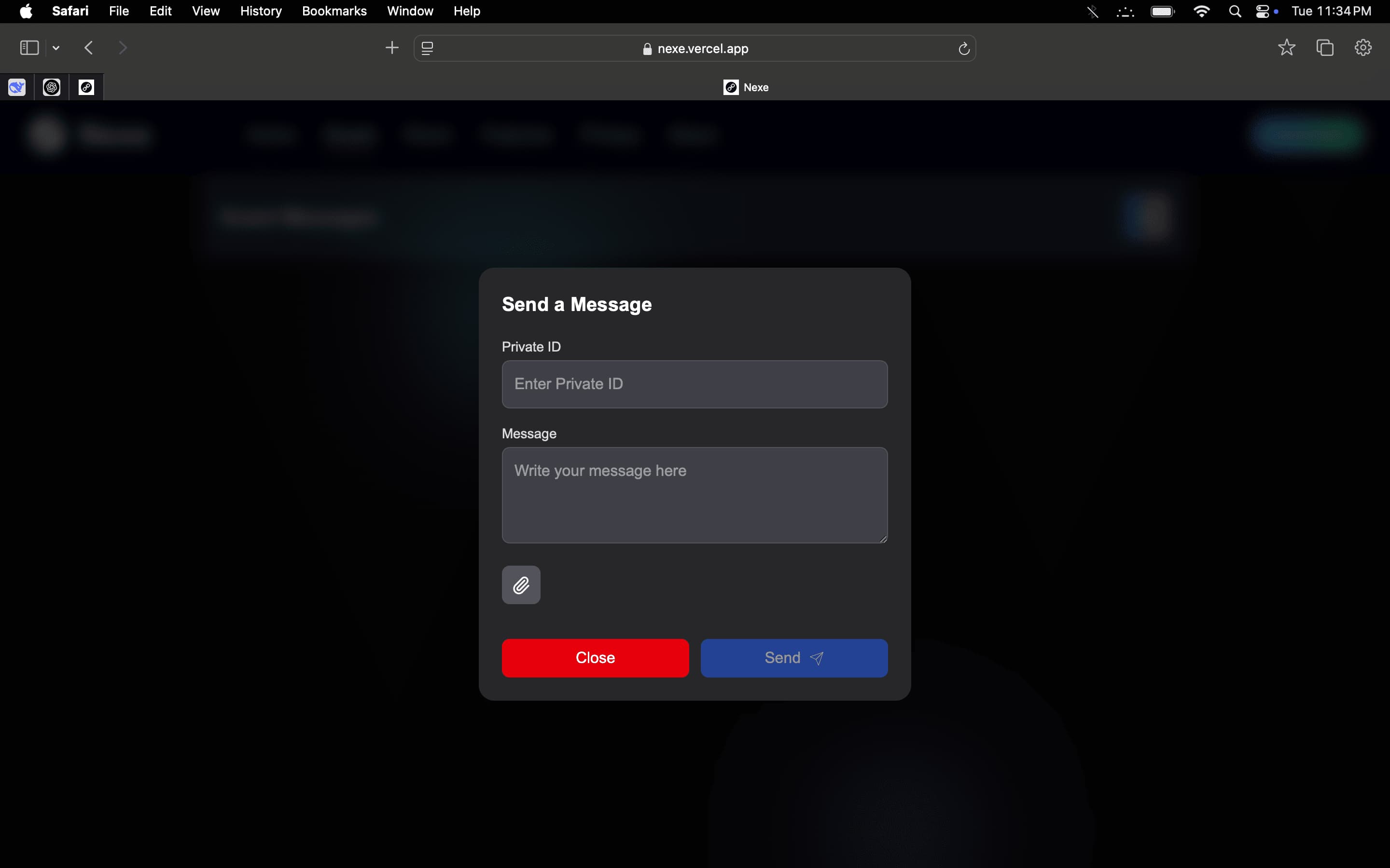 Send Guest Message from Website - Step 2