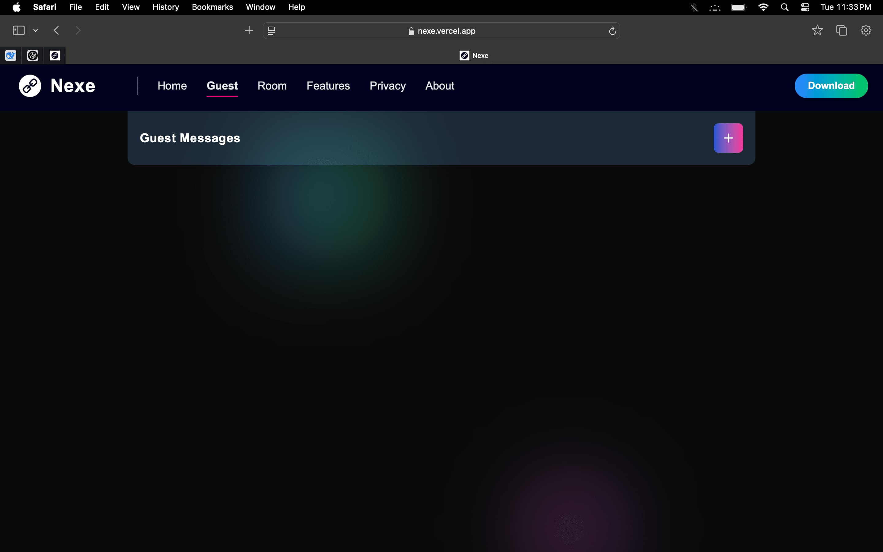 Send Guest Message from Website - Step 1